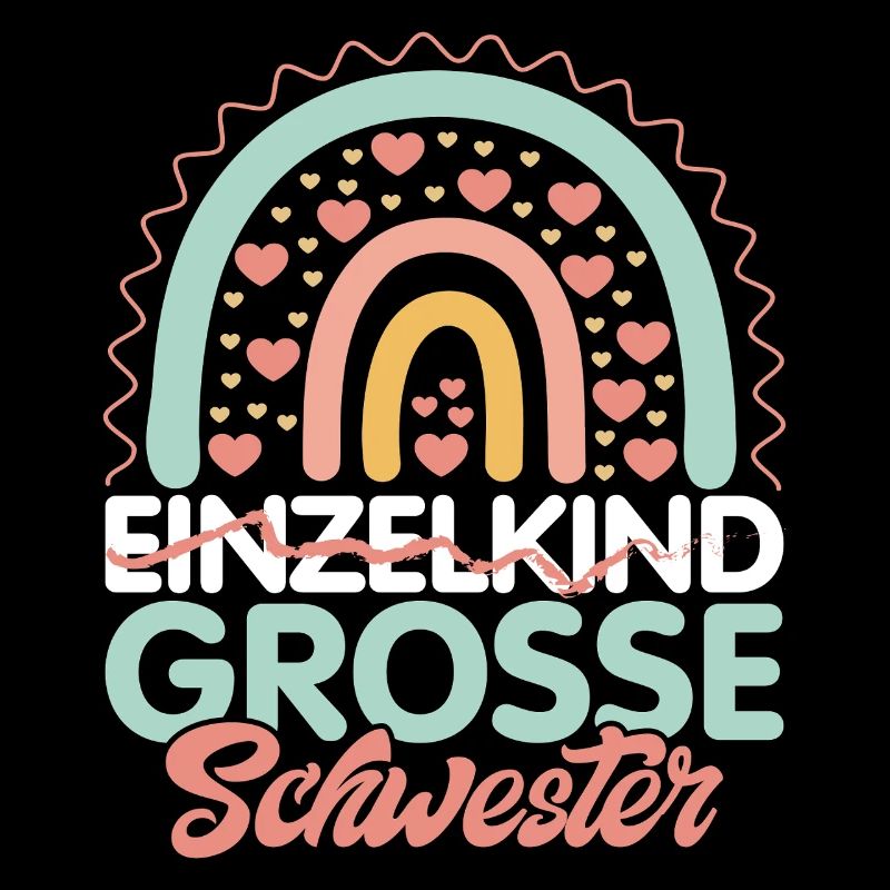 Einzelkind Grosse Schwester Rainbow Geburt