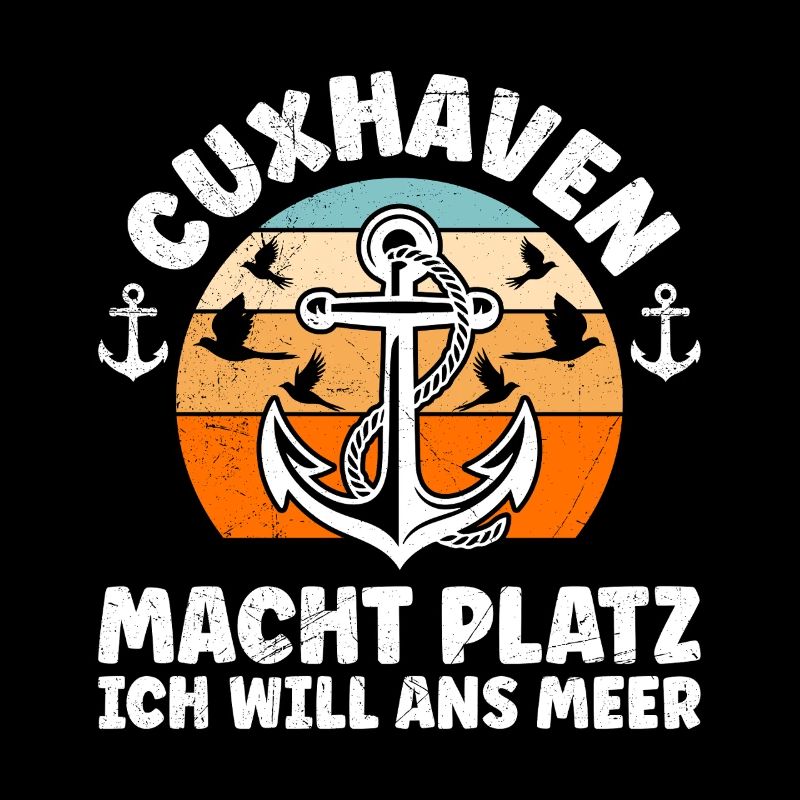 Cuxhaven MACHT PLATZ ICH WILL ANS MEER Lustig