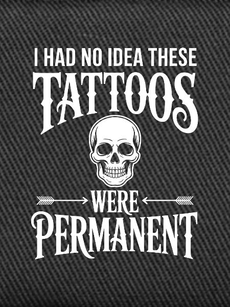 Permanenter Tattoo-Witz