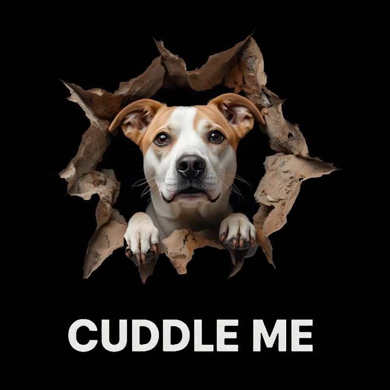 Cuddle Me Hund Loch Durchbruch Süß Geschenk