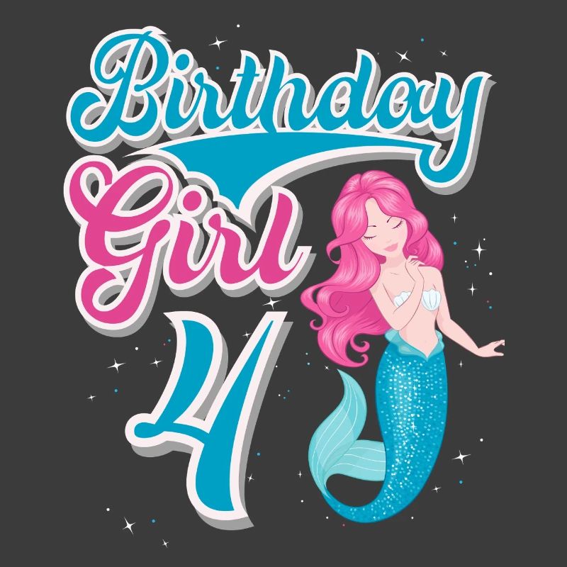 4th Birthday Mermaid