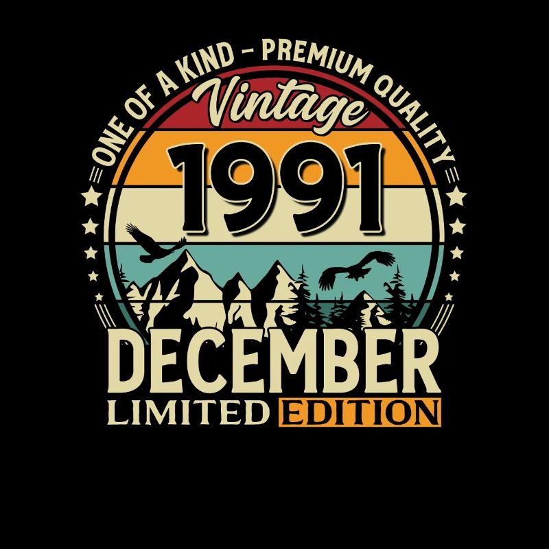34e anniversaire Millésime décembre 1991