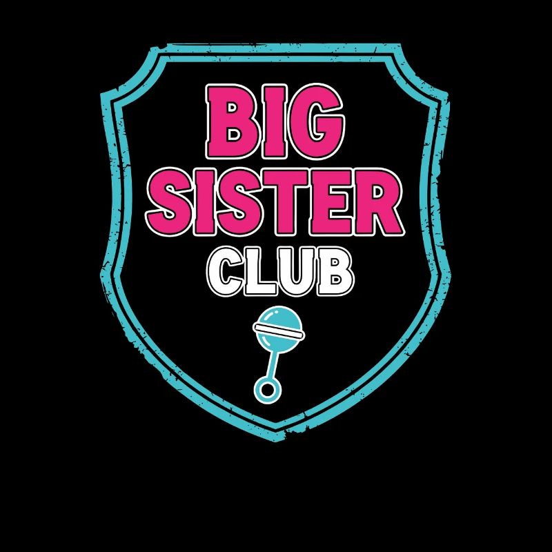 Großes Schwester Club Schild