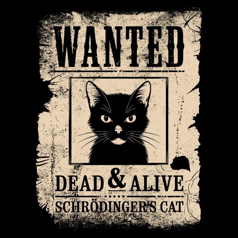 Wanted Dead & Alive Schrödinger's Cat