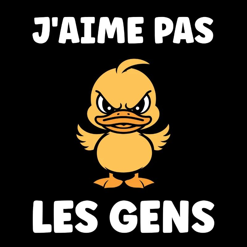 J'aime pas les gens canard