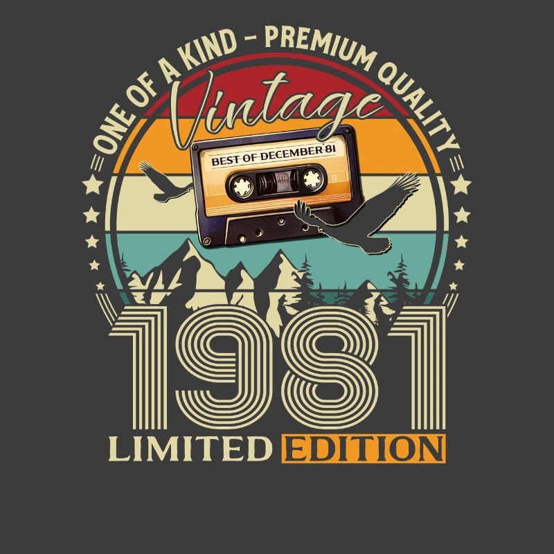 44e anniversaire cassette décembre 1981