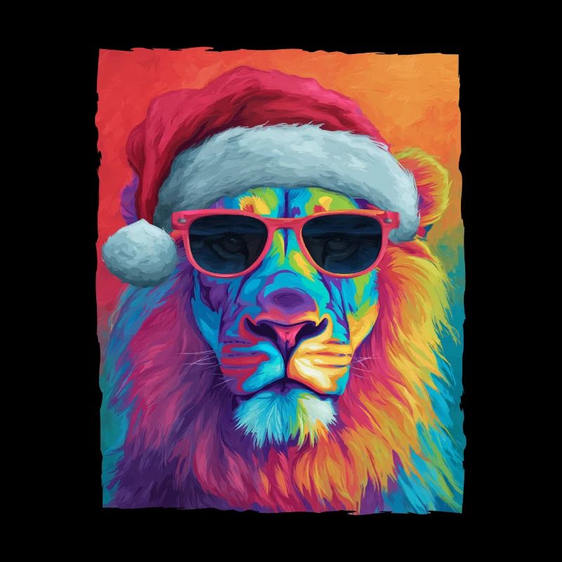 Portrait de Noël du Lion