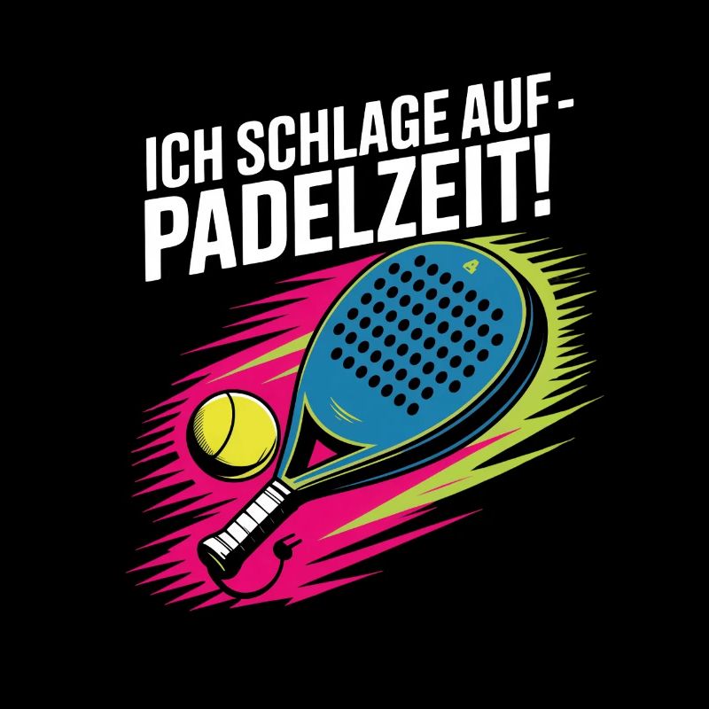 Neon Padel Kraft – Schlagzeit