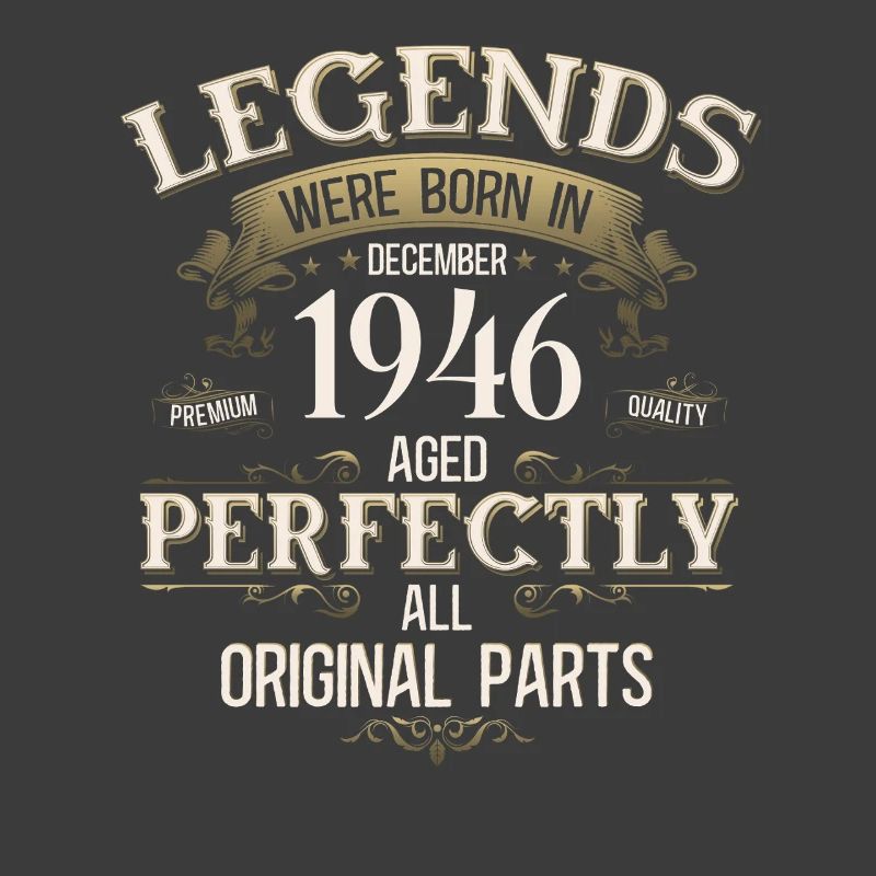 79th Birthday Legend December 1946