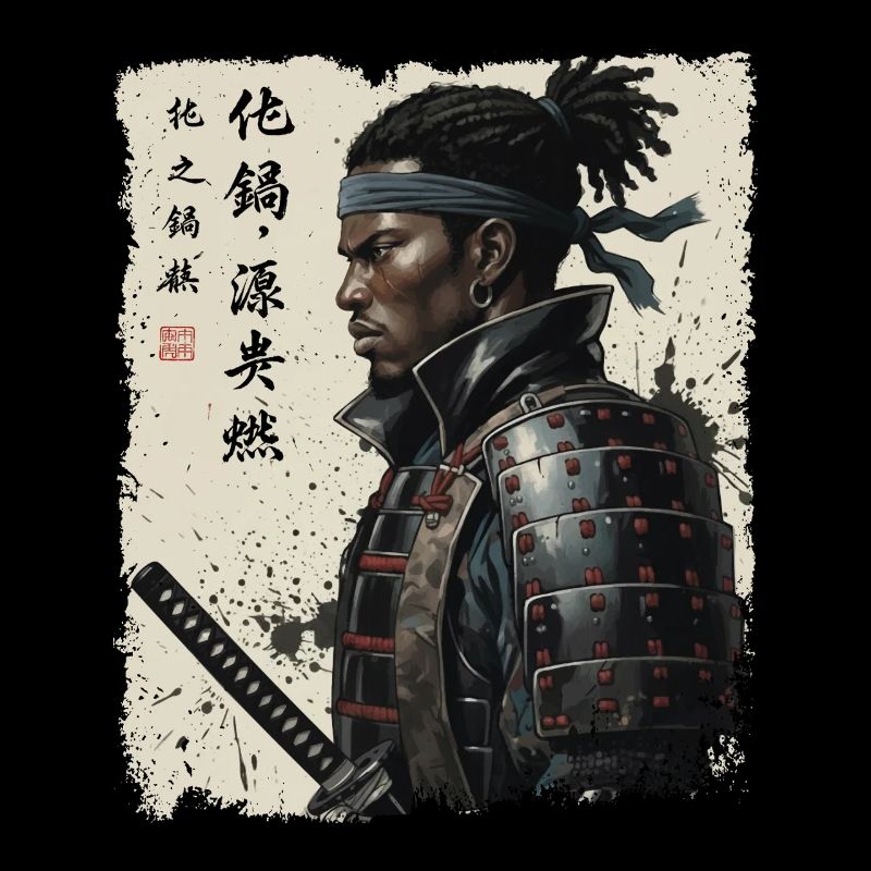 Afro American Samurai – African Roots Pride