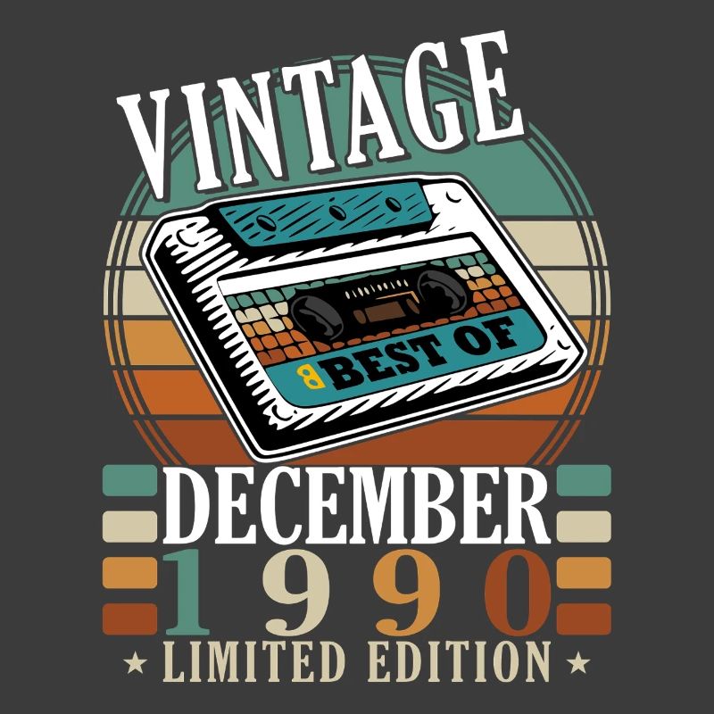 Édition limitée vintage décembre 1990
