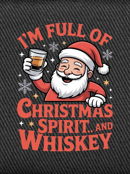 Weihnachts-Whiskey-Weihnachtsgeist