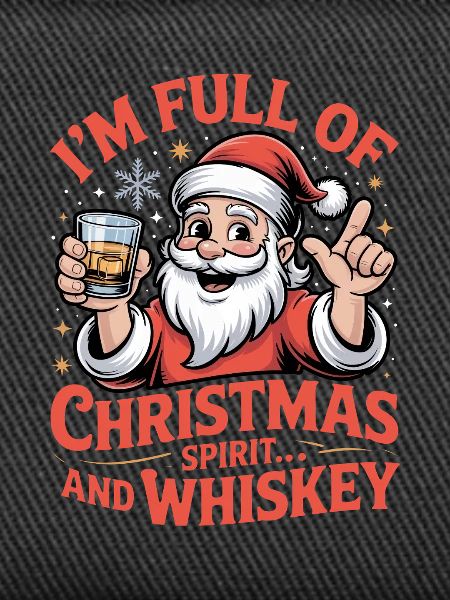Santa Whiskey Spirit Tee