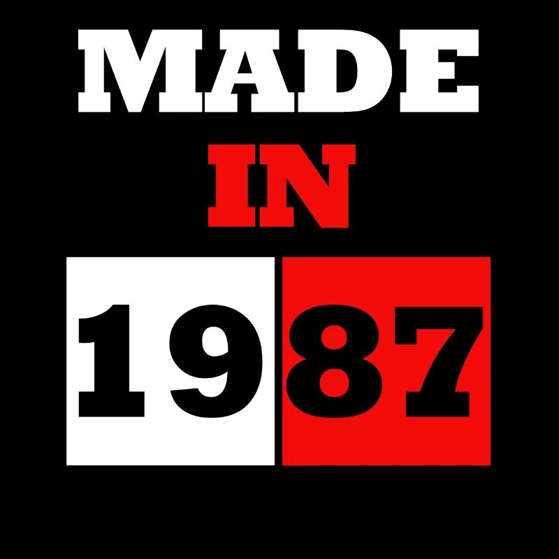 Made in 1987 Anniversaire