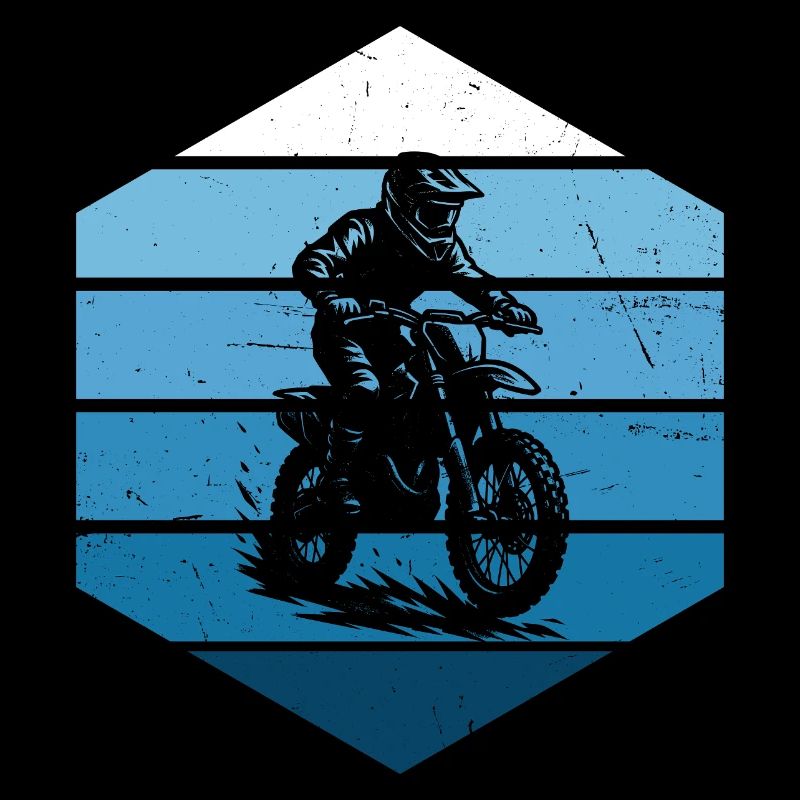 Charakterstarkes Motocross Design