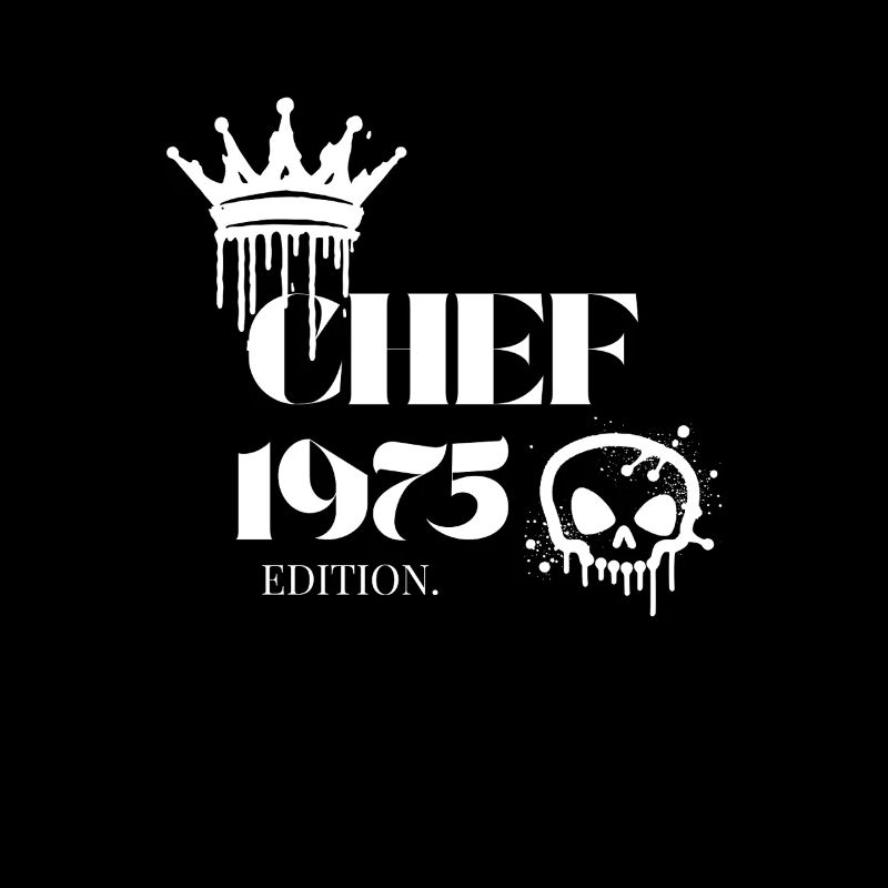 Chef Edition 1975 Männer 50 Geburtstag