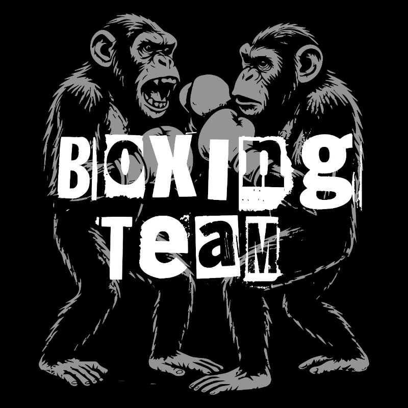 Schimpansen-Boxteam