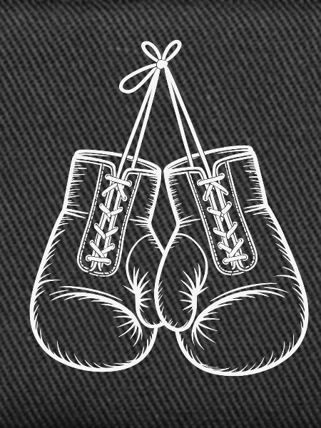 Handgemalte Boxhandschuhe Duo