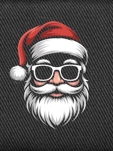 Chilled Santa with sunglasses