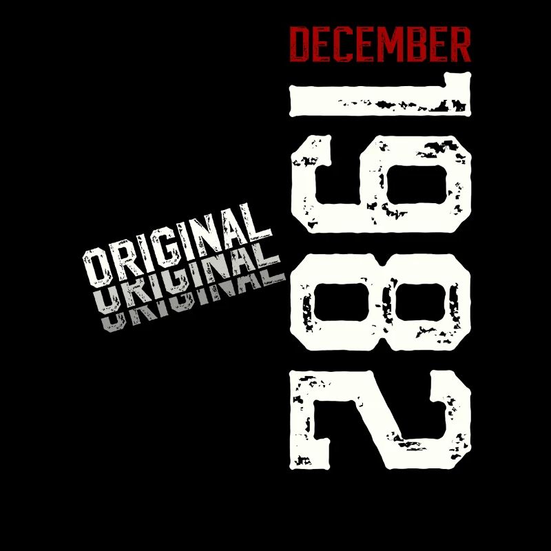 43e anniversaire Original Décembre Millésime 1982