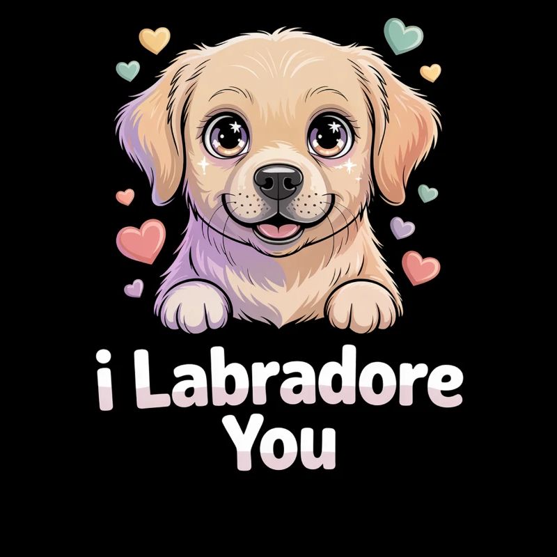 Moi, Labrador, vous cœurs de chiot