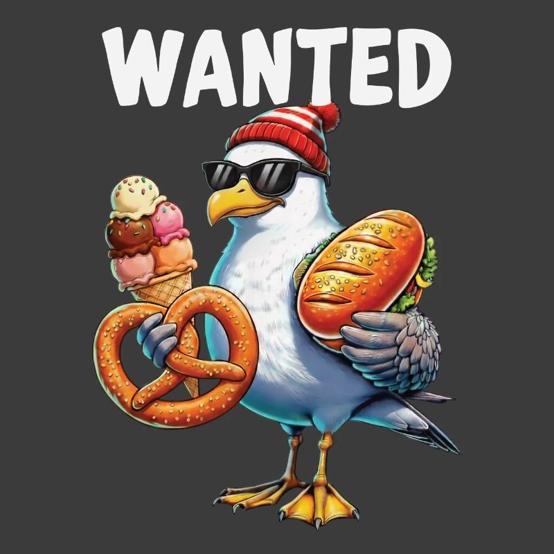 Gesucht Möwe Brezel Eiscreme