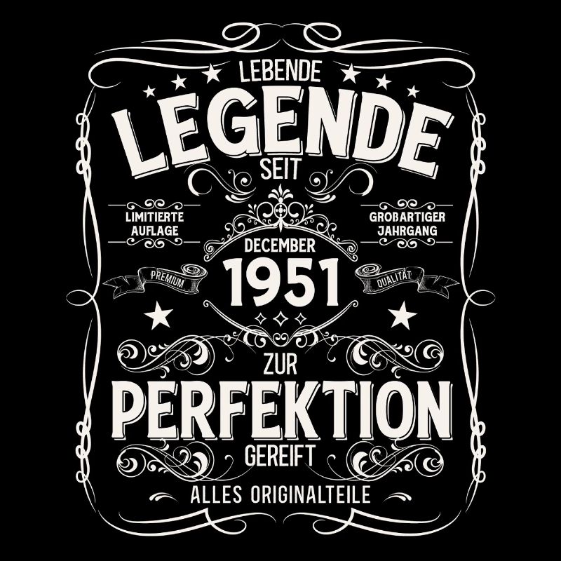 74e anniversaire Millésime décembre 1951