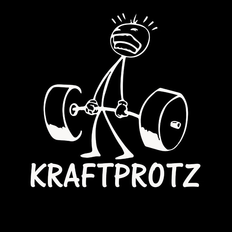 Strichmännchen KRAFTPROTZ Lustiges