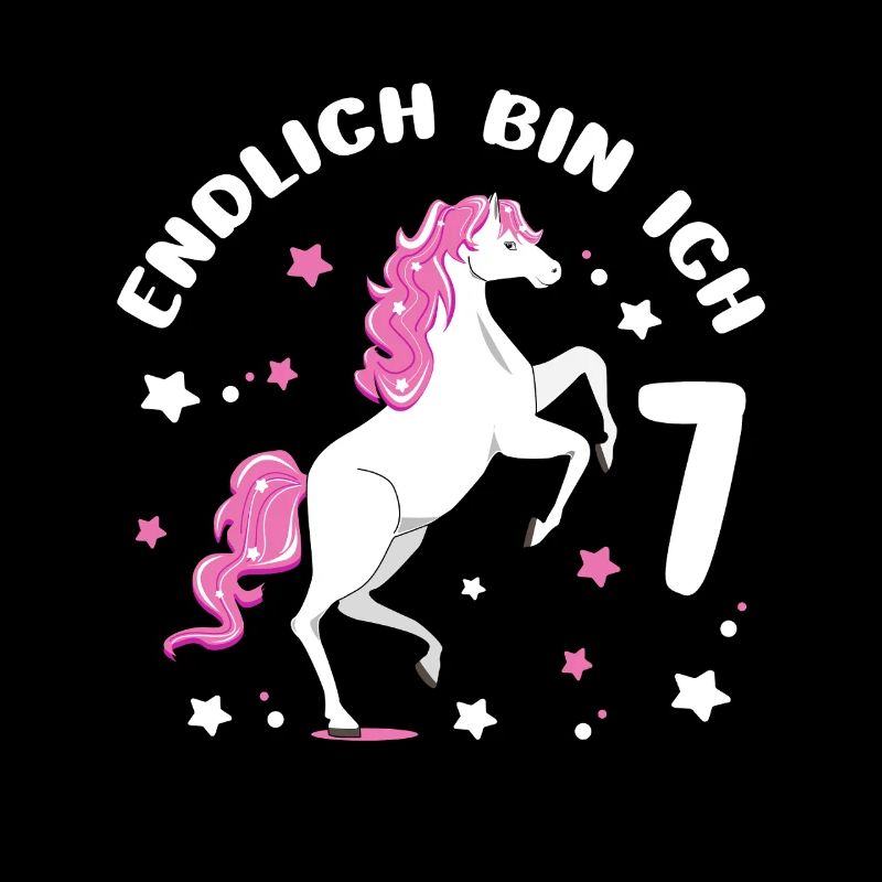 Cheval de 7 ans Enfin je suis 7 filles 7.