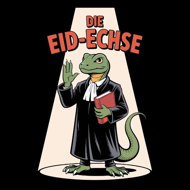 The Eid Lizard in Judge Look Cartoon