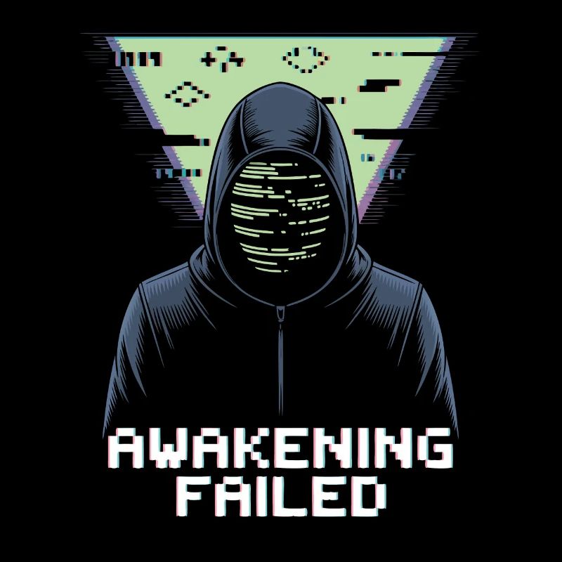 Awakening Failed – Retro Cyber Glitch