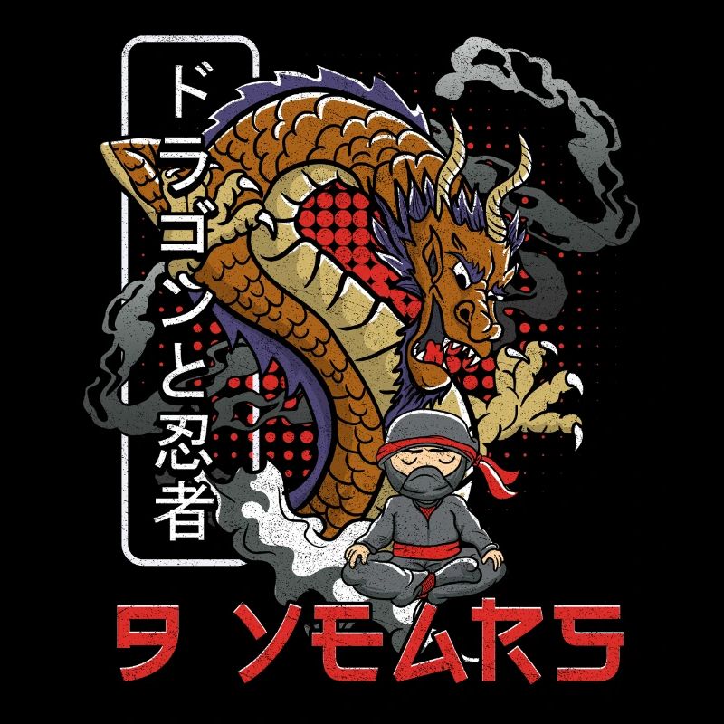 Drachenninja mit japanischer Flair 9 Years