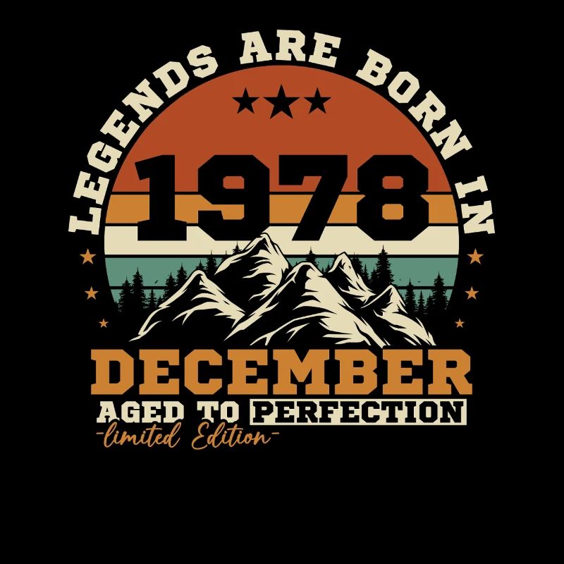 Décembre 1978 Vintage Cadeau D'anniversaire