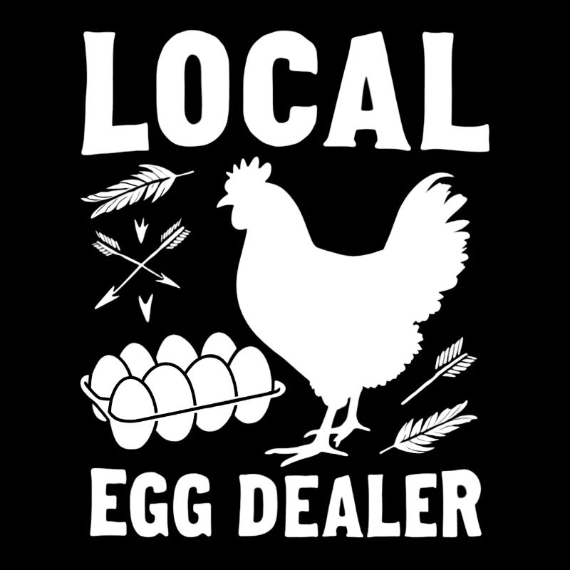 Lokal Eierdealer Illustration