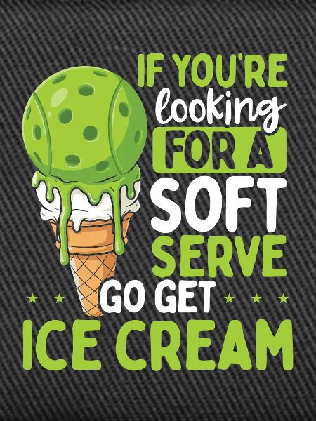 Soft-Eis-Wortspiel-Tee