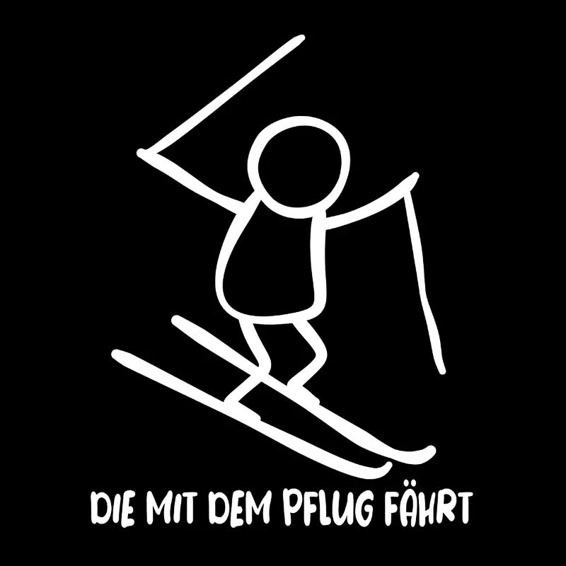 Celui qui utilise la déneigeuse, ski, skieur débutant