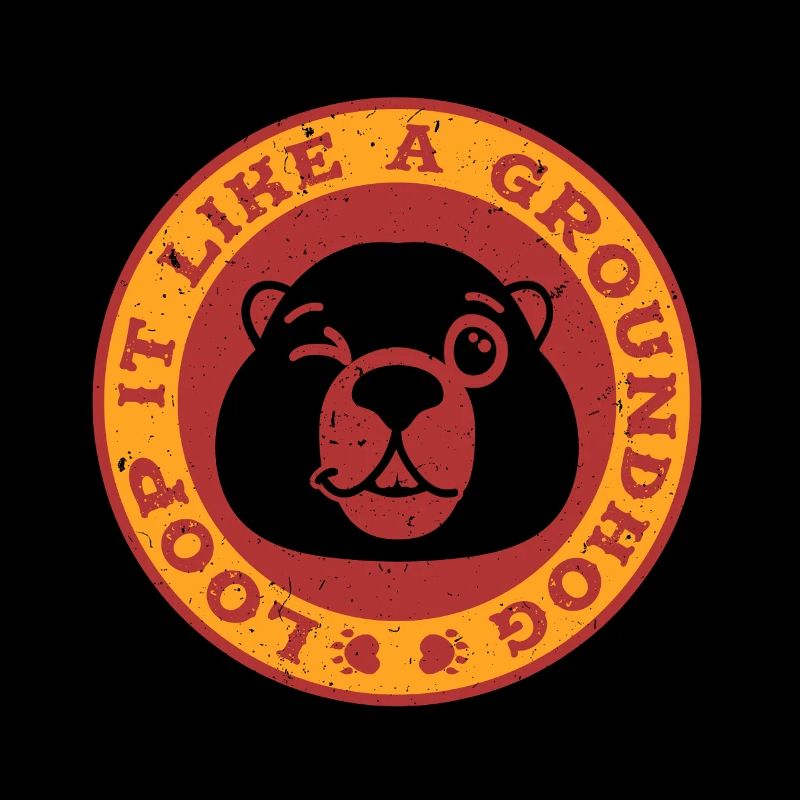 Murmeltiertag Murmeltier Loop It Like A Groundhog