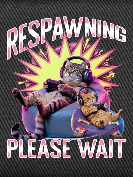 Chat gamer drôle