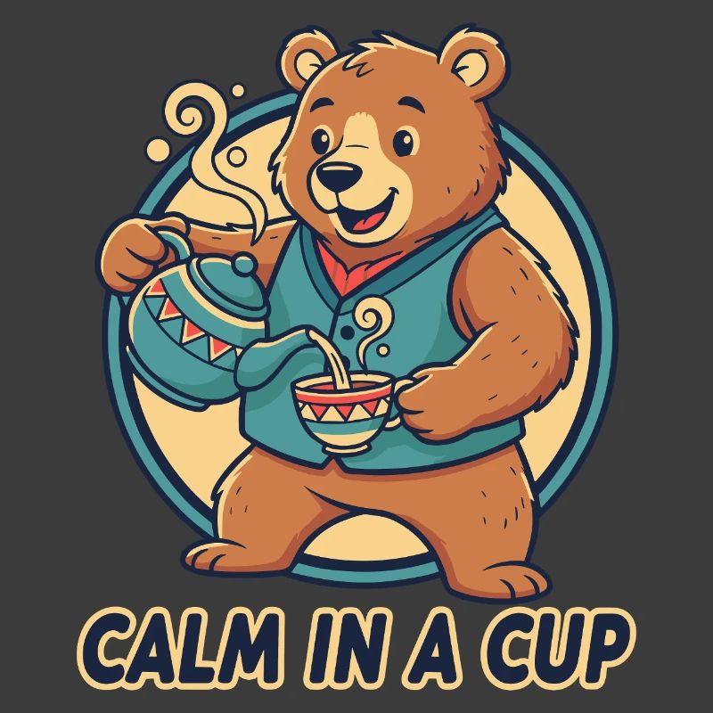 Calm in a Cup: Bear Tea Vibes