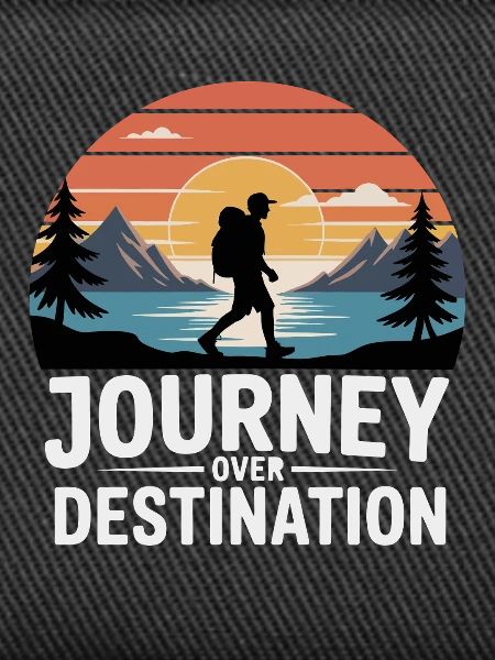 Journey Over Destination Hiking 