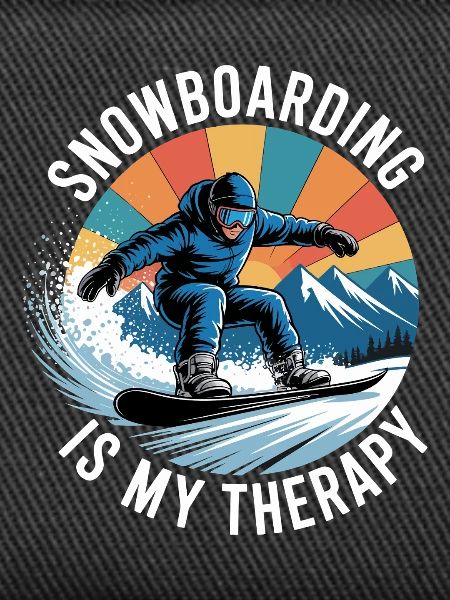 Snowboarding Is My Therapy