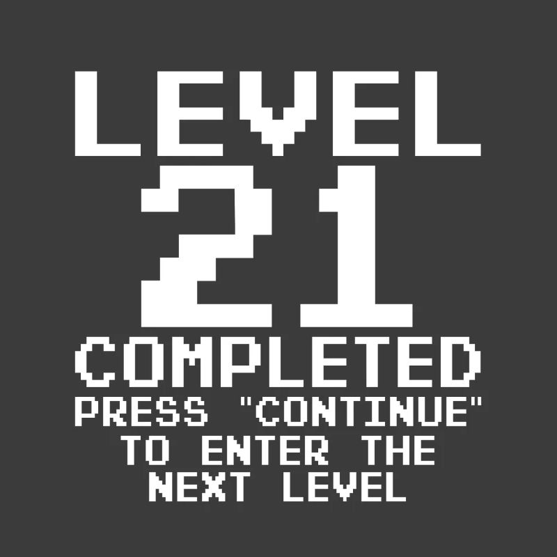 Level 21 Completed Pixel Quest