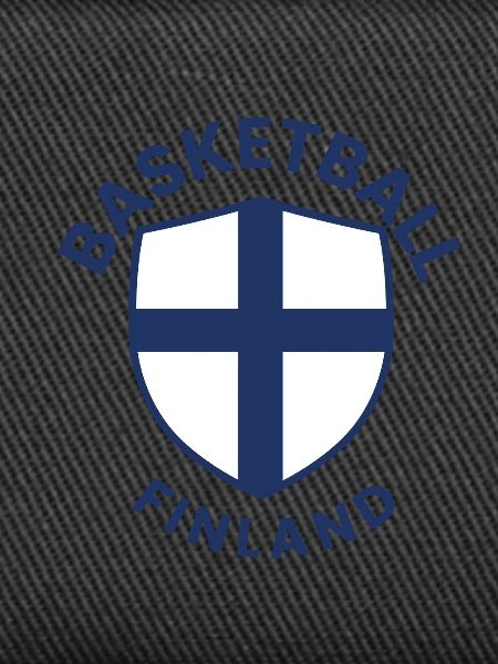Finnish Basketball Emblem Shield