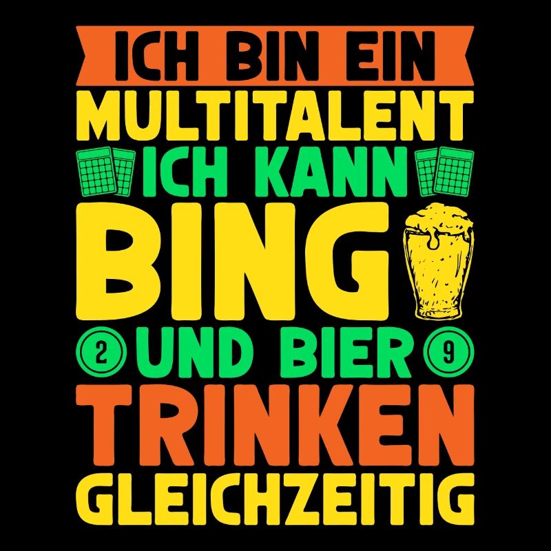 Bingo Game Bin Ein Multitalent Kann Bingo & Bier