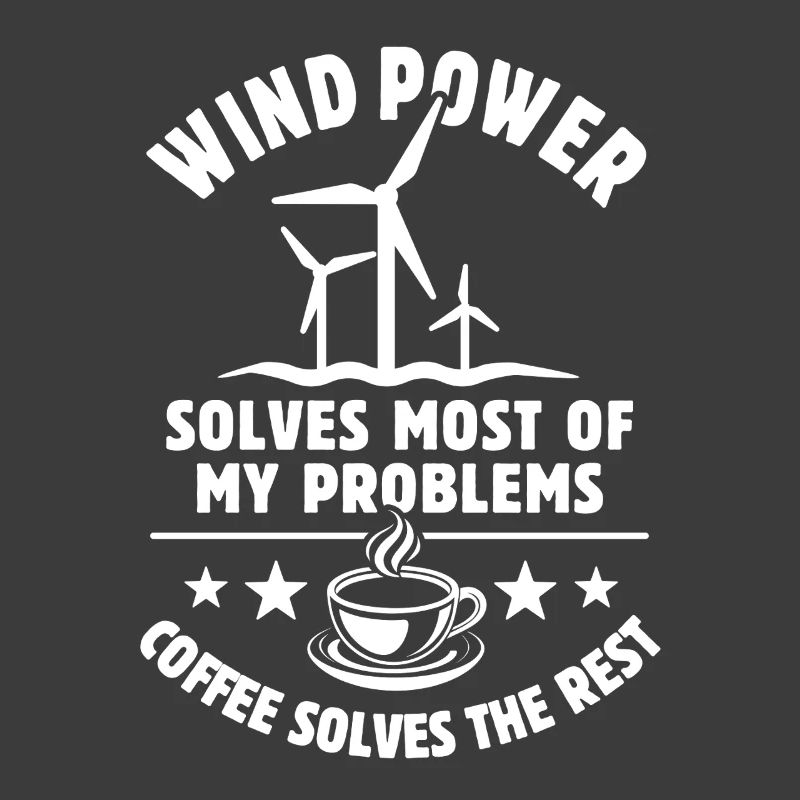 wind power solves most of my Problems - Kaffee