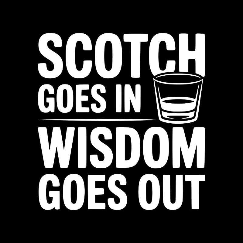 Le scotch entre, la sagesse sort