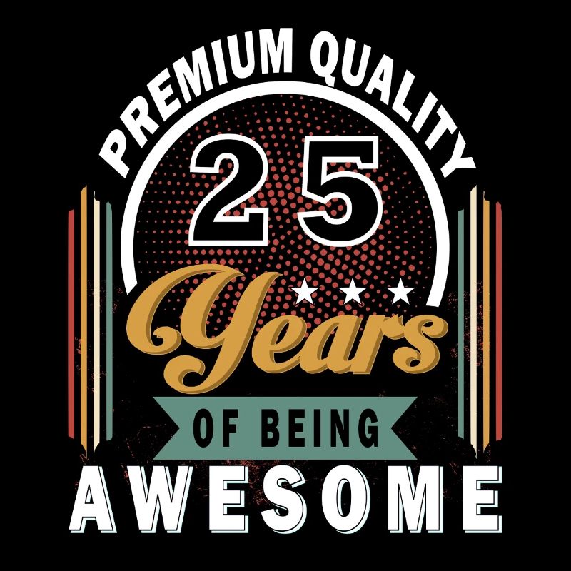 25 Jahre Großartig Jubiläumsbadge