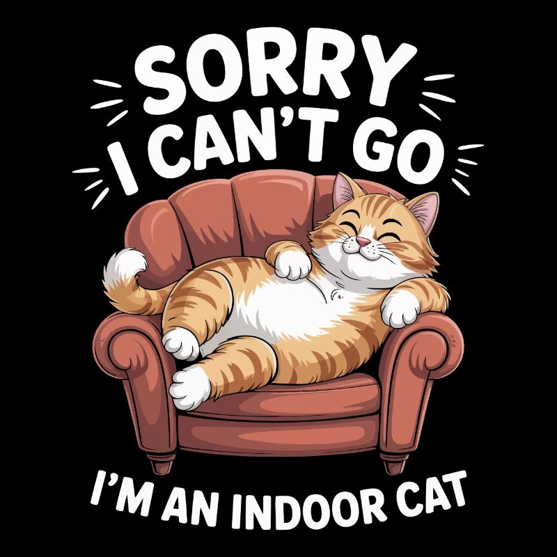 Chat domestique drôle d’intérieur