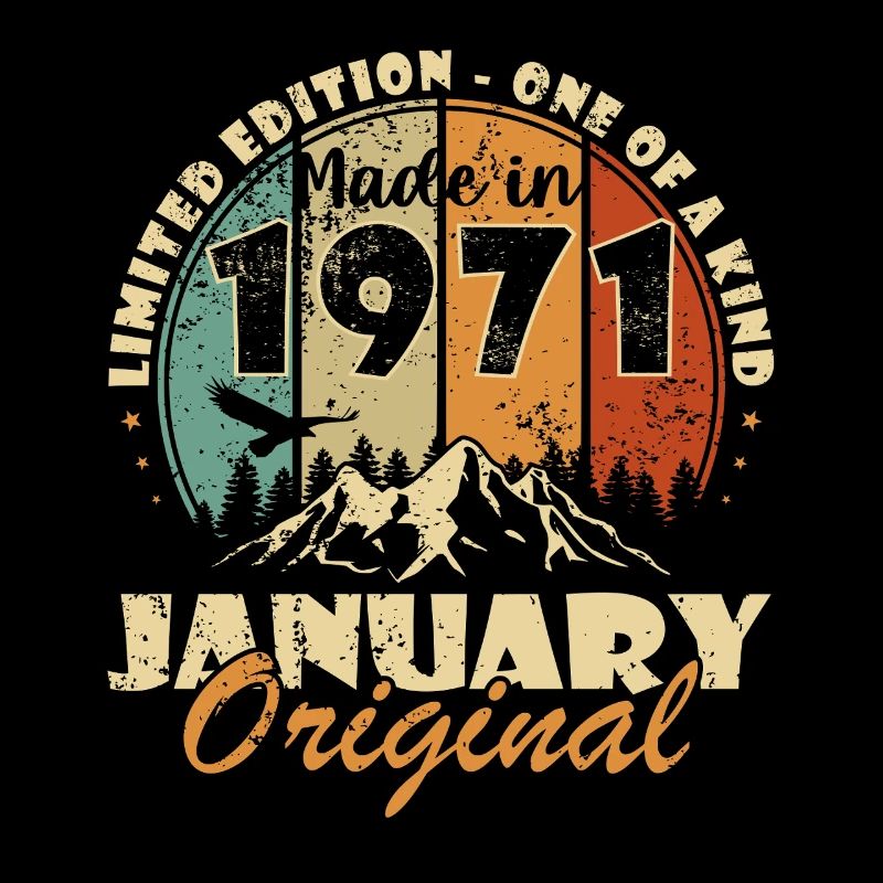 Janvier Original 1971 Édition limitée