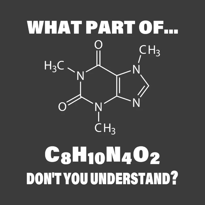 Caffeine Molecule Meme : Tu comprends ?